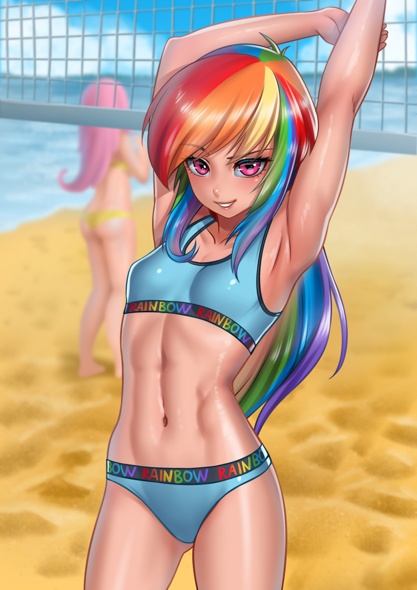 absurdres highres humanization my_little_pony my_little_pony:_friendship_is_magic racoon-kun rainbow_dash