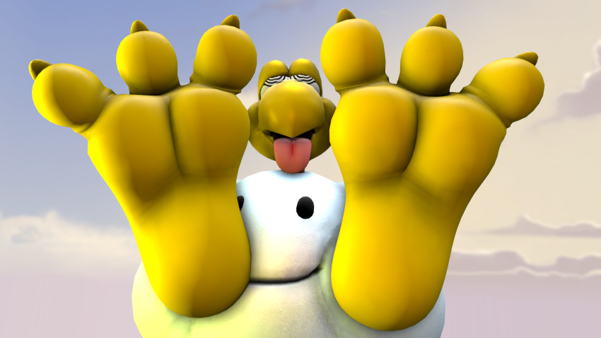 16:9 3_toes 3d_(artwork) ambiguous_gender anthro barefoot big_feet blank_stare claws closed_smile cloud cloud_(species) cloud_(super_mario_bros) cloudscape dazed digital_media_(artwork) exposed_chest feet floating foot_fetish foot_focus hi_res huge_feet hypnosis intelligence_loss koopa koopa_troopa light mario_bros mind_control mind_wipe mindless mouth_closed nintendo nude open_mouth photorealism plantigrade prometheusn4 ringed_eyes scalie shaded sitting sky sky_background smile solo spiral_eyes spread_toes staring_up sunlight toe_claws toes tongue tongue_out widescreen yellow_body yellow_claws yellow_feet yellow_toes