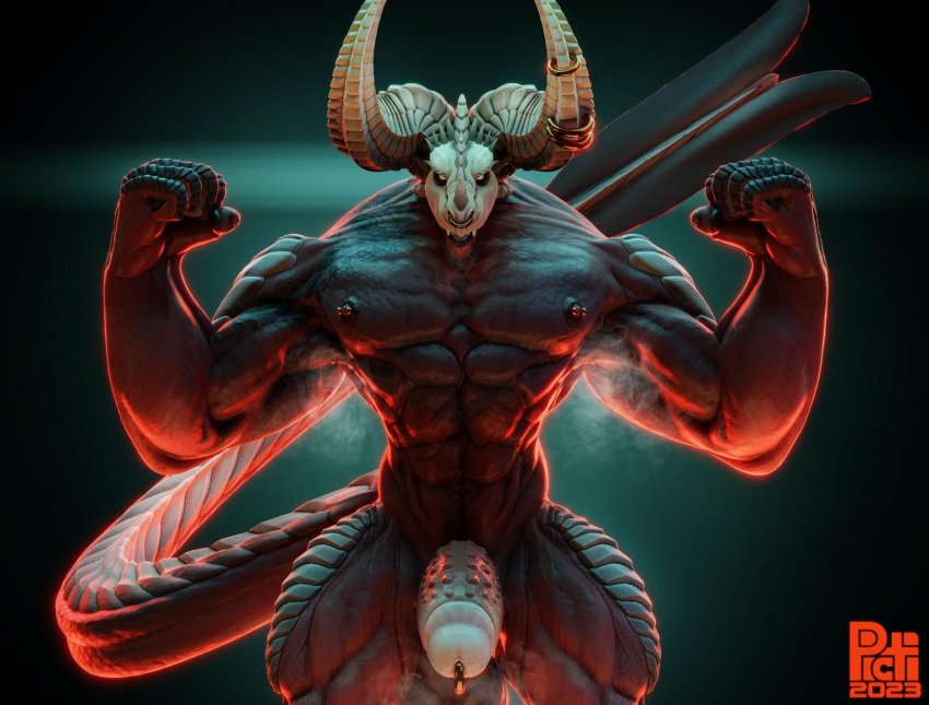 demon dragon hi_res male muscular picti piercing radu scales tagme