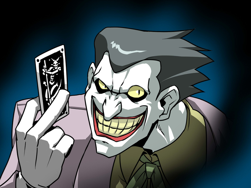 batman_(series) dc_comics highres male_focus solo the_joker tsuki_wani