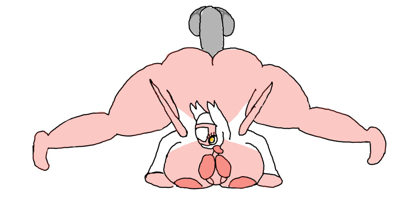 anthro breast_play breasts butt dragon generation_3_pokemon gynomorph hi_res intersex jack-o'_pose latias legendary_pokemon nintendo pokemon pokemon_(species) pose sex sibal123 solo titfuck tongue tongue_out