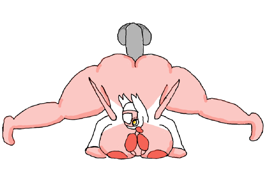 anthro breasts butt generation_3_pokemon gynomorph intersex jack-o'_pose latias legendary_pokemon nintendo pokemon pokemon_(species) pose sex sibal123 solo tongue tongue_out