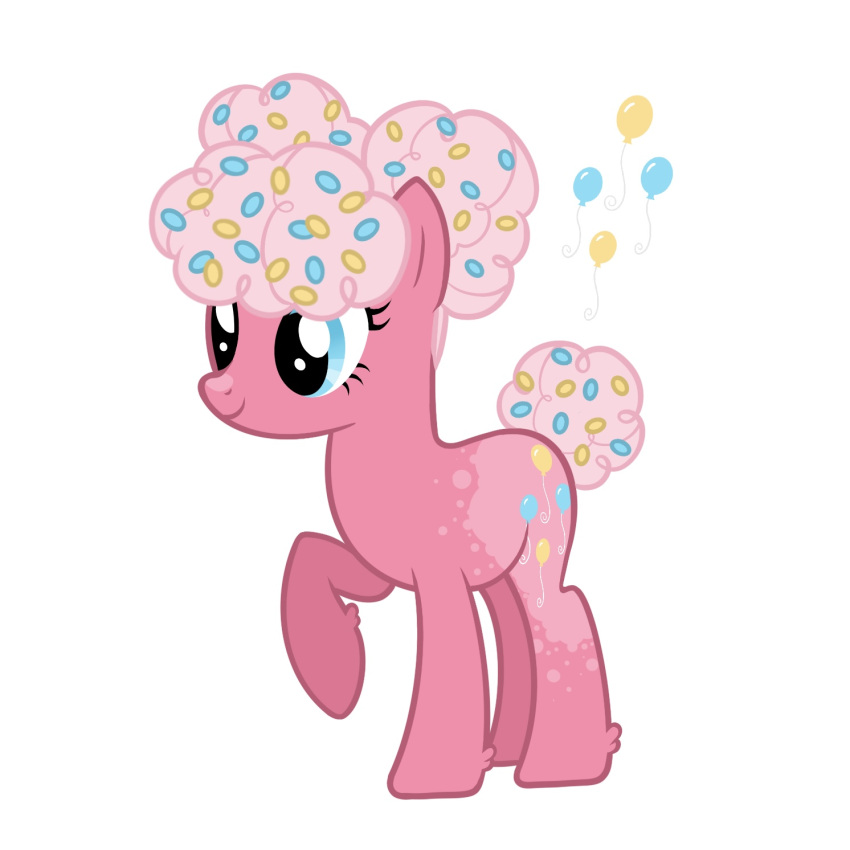 1:1 accessory ambiguous_gender ankle_tuft bangs blue_eyes curled_hair cutie_mark dreamscreep earth_pony equid equine facial_markings feral friendship_is_magic fur hair hair_accessory hasbro head_markings hi_res horse leg_tuft mammal markings my_little_pony pigtails pink_body pink_fur pink_hair pinkie_pie_(mlp) pony short_tail smile solo sprinkles tail tuft