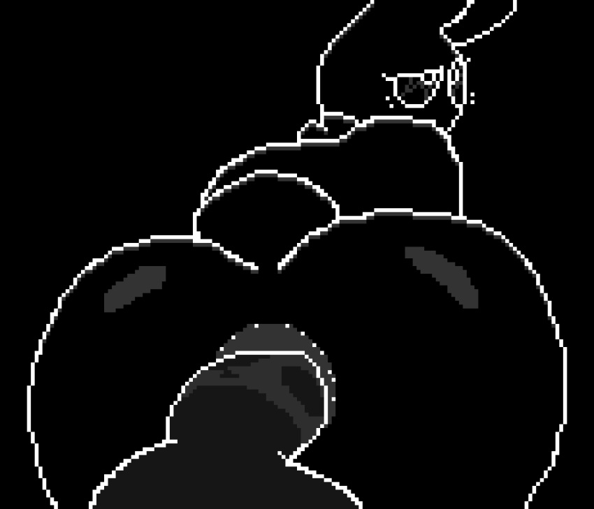 2023 anal anal_juice anal_penetration animated anthro anus bent_over black_and_white black_body bodily_fluids clothed clothed_sex clothing digital_media_(artwork) duo eocvevo faceless_character faceless_male female hi_res lagomorph leporid loop male male/female mammal monochrome no_sound penetration penile penile_penetration pixel_(artwork) playstation rabbit rear_view sex short_playtime sony_corporation sony_interactive_entertainment sweat sweatdrop sweater tail topwear vib-ribbon vibri