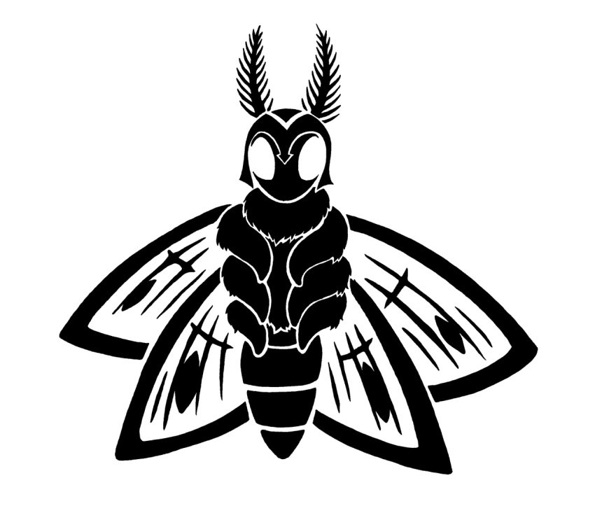 2014 6_legs ambiguous_gender antennae_(anatomy) armor arthropod arthropod_abdomen big_eyes black_and_white dewlap_(anatomy) digital_drawing_(artwork) digital_media_(artwork) empty_eyes feelers feral fluffy headgear headgear_only helmet helmet_only insect insect_wings large_yellow_underwing lepidopteran lepidopteran_wings monochrome moth moth_helm noctuid restricted_palette scp-2598 scp_foundation silhouette simple_background solo sunnyclockwork white_background wings