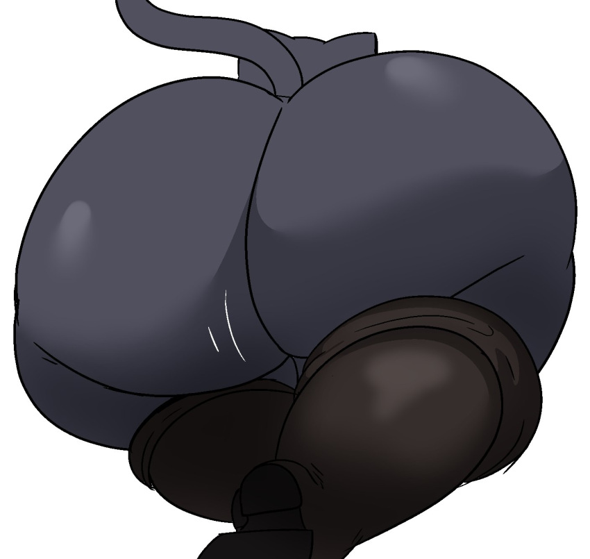 2023 alpha_channel anthro big_butt biped boots butt clothing digital_media_(artwork) domestic_cat dreamworks english_text felid feline felis female footwear hi_res high_heeled_boots high_heels huge_butt hyper hyper_butt kitty_softpaws mammal masterj291 puss_in_boots_the_last_wish simple_background solo text thick_thighs wide_hips