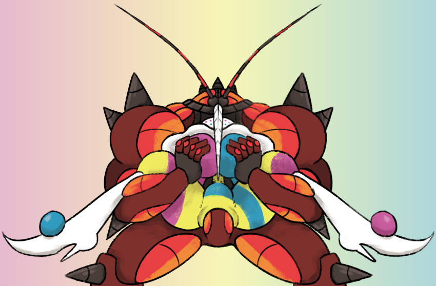 abdominal_bulge blacephalon breast_fondling breast_play breasts buzzwole chair_position duo female fondling from_behind_position generation_7_pokemon genitals hand_on_breast hi_res male male/female multicolored_body nintendo penetration penile penile_penetration penis penis_in_pussy pokemon pokemon_(species) pussy sex simple_background ultra_beast vaginal vaginal_penetration vivisexxion