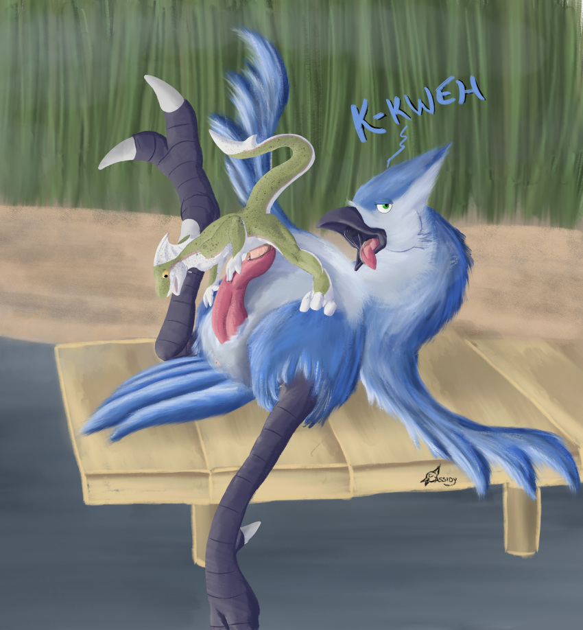 absurd_res ahegao anthro anthro_on_feral avian beak bestiality big_penis bird bodily_fluids bulge cassidy_(theburdbard) chocobo cum cum_in_penis cum_inside digital_drawing_(artwork) digital_media_(artwork) duo erection feral final_fantasy fish genital_fluids genitals hi_res looking_pleasured male male/male marine musk open_mouth penetration penile penile_penetration penis penis_in_penis rainbowtrout_(greenwing) sex size_difference small_dom_big_sub square_enix theburdbard urethral urethral_penetration