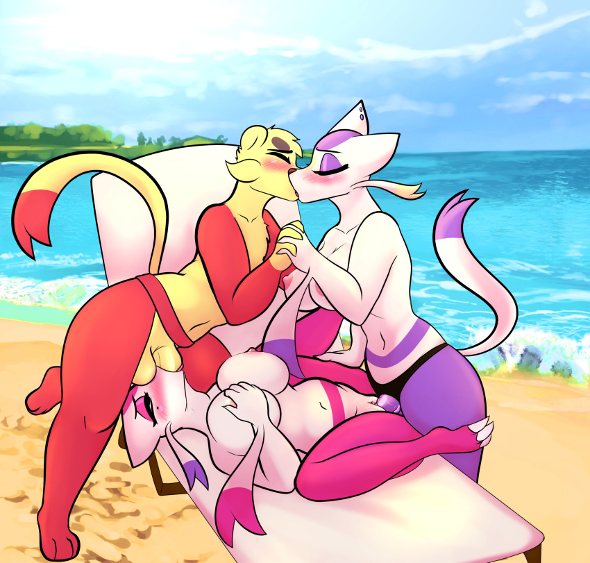 absurd_res anglo areola beach big_breasts bisexual blush breasts brother_(lore) brother_and_sister_(lore) caesar_(anglo) daughter_(lore) delia_(anglo) dildo female female/female generation_5_pokemon genitals group group_sex hi_res incest_(lore) kissing male male/female miencest mienfoo mienshao mother_(lore) mother_and_child_(lore) mother_and_daughter_(lore) mother_and_son_(lore) nintendo nipples oral outside parent_(lore) parent_and_child_(lore) parent_and_daughter_(lore) parent_and_son_(lore) penetration pink_areola pink_nipples pokemon pokemon_(species) pussy sand sapphire_(anglo) seaside sex sex_toy shiny_pokemon sibling_(lore) sister_(lore) son_(lore) strapon threesome trio vaginal vaginal_penetration water
