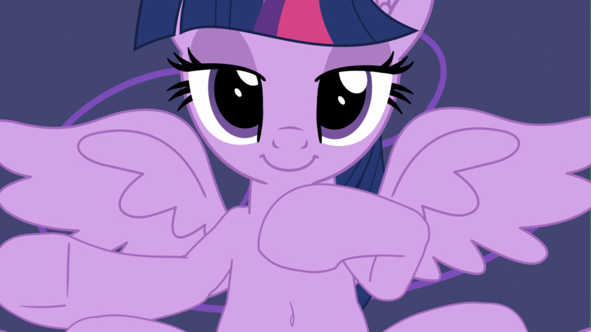 ambiguous_penetration animated bedroom_eyes equid equine female feral friendship_is_magic half-closed_eyes happy happy_sex hasbro horn horse mammal my_little_pony narrowed_eyes navel penetration pony pusspuss seductive sex solo tiarawhy twilight_sparkle_(mlp) winged_unicorn wings