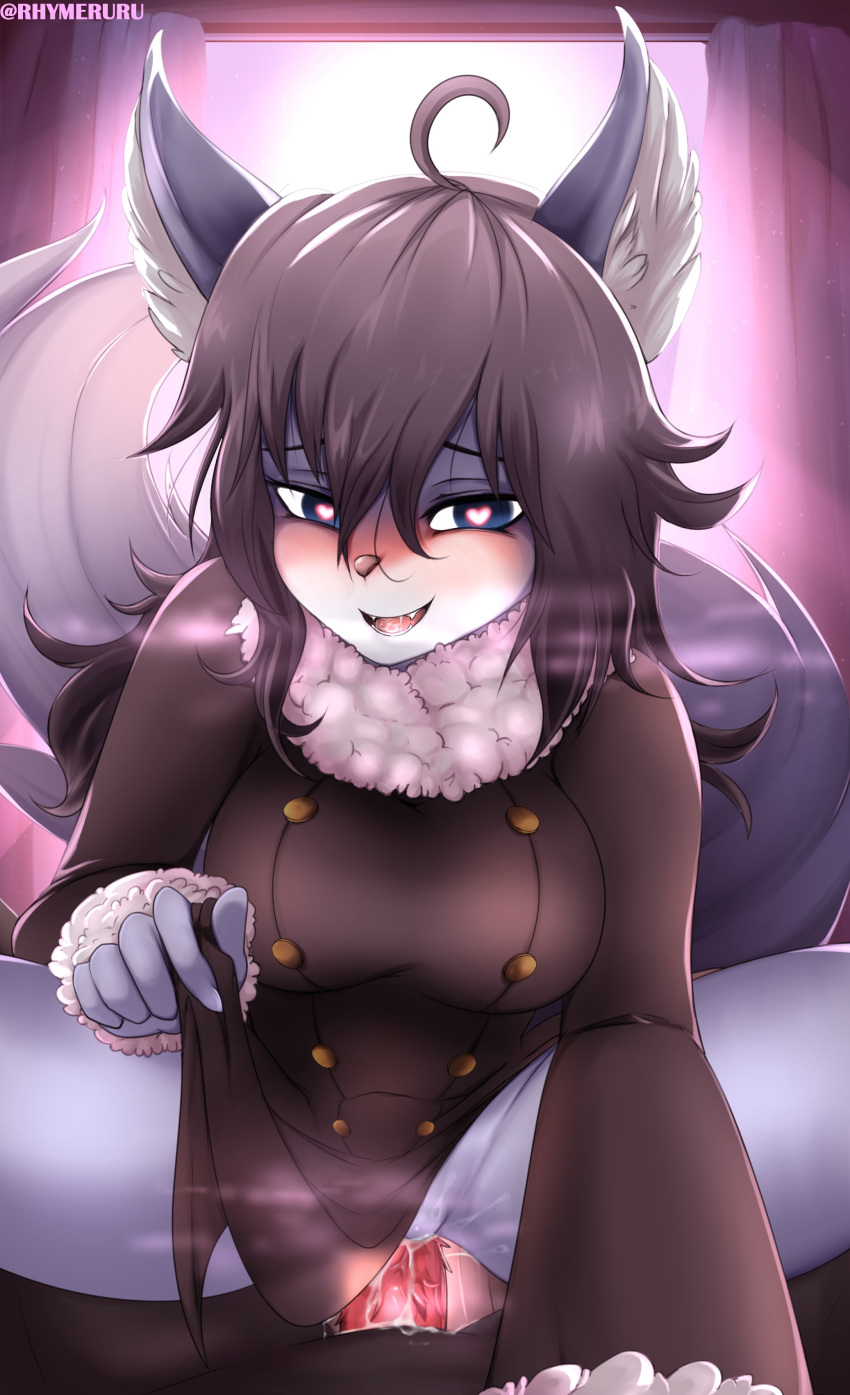 &lt;3 &lt;3_eyes 5_fingers absurd_res animal_genitalia anthro black_body black_fur blue_eyes blush bodily_fluids bombay_cat breasts brown_hair clothed clothing coat domestic_cat duo felid feline felis female female_focus female_penetrated fingers fur genital_fluids genitals grey_body grey_fur grey_squirrel hair hi_res looking_at_viewer male male/female male_penetrating male_penetrating_female mammal no_underwear open_mouth penetration penile_spines penis pussy rhymeruru rodent sciurid sex simple_background smile svetlana_(takkun7635) tail takkun_(takkun7635) tongue topwear tree_squirrel vaginal western_grey_squirrel