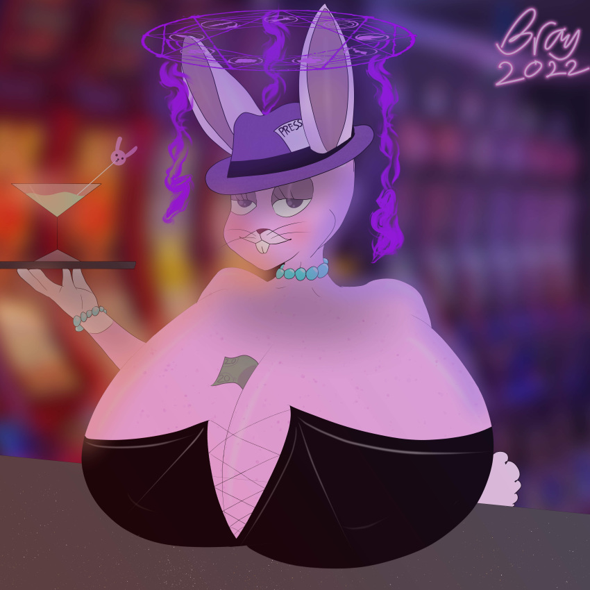 absurd_res anthro big_breasts breasts bunny_(courage_the_cowardly_dog) cartoon_network casino courage_the_cowardly_dog female hi_res huge_breasts hyper hyper_breasts invalid_tag lagomorph leporid mammal rabbit solo superabsurd_res team_fortress_2 valve