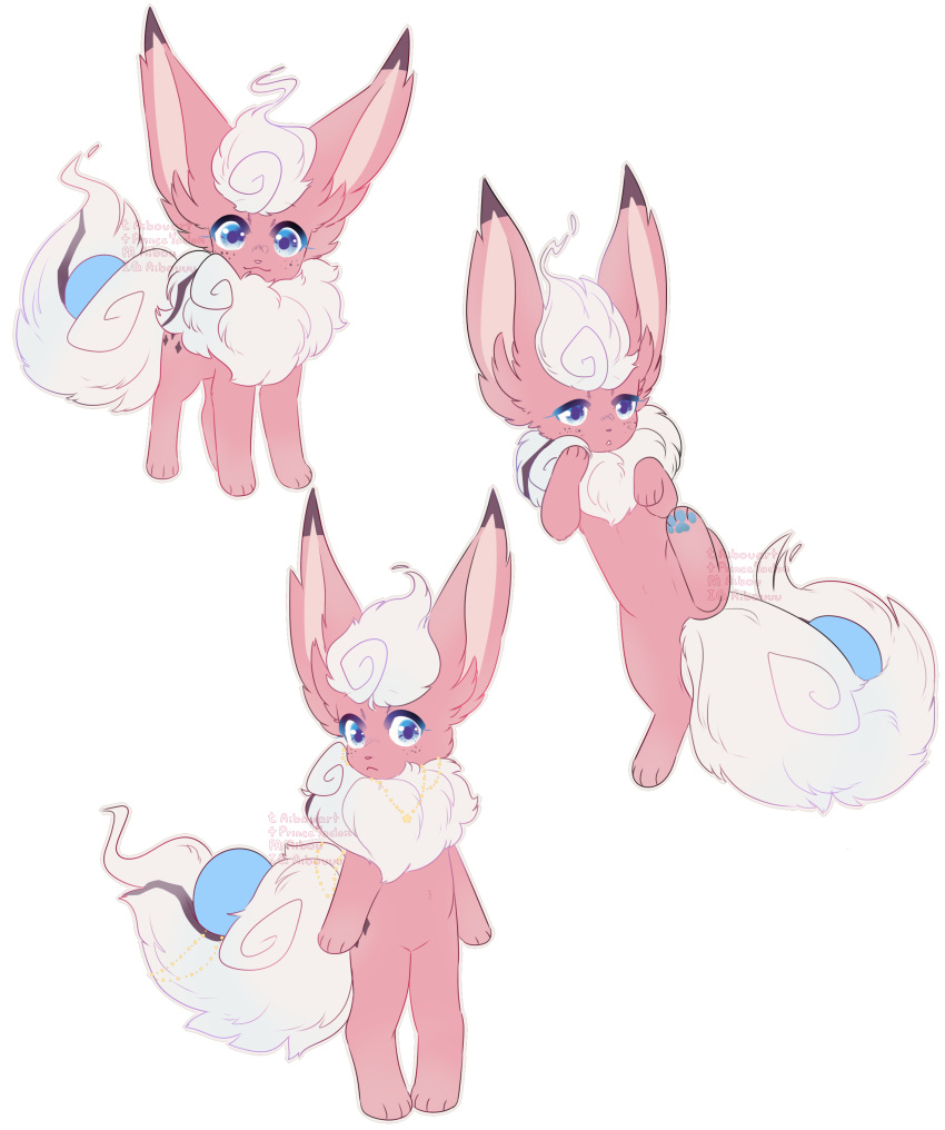 2021 4_fingers 4_toes absurd_res aibou alpha_channel anthro blue_eyes eeveelution feet female feral fingers flaaffy flareon fur generation_1_pokemon generation_2_pokemon hi_res hybrid inner_ear_fluff looking_at_viewer lying model_sheet multiple_poses nintendo on_back pawpads paws pokemon pokemon_(species) pose red_body red_fur reidas_(flareon) simple_background solo toes transparent_background tuft white_body white_fur