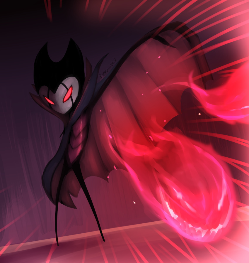 2019 action_pose ambiguous_gender anthro arthropod aura cape cape_only clothing elemental_creature empty_eyes exoskeleton featureless_crotch featureless_feet fire fire_creature flying front_view full-length_portrait glare glowing glowing_eyes glowing_mouth grimm_(hollow_knight) group hi_res hollow_knight horn insect ivory-void jagged_mouth looking_at_viewer magic magic_user mostly_nude open_mouth open_smile outstretched_arm particles pink_body pink_exoskeleton pink_eyes pink_glow portrait pose simple_background skinny smile solo_focus speed_lines sphere_creature standing summoning team_cherry