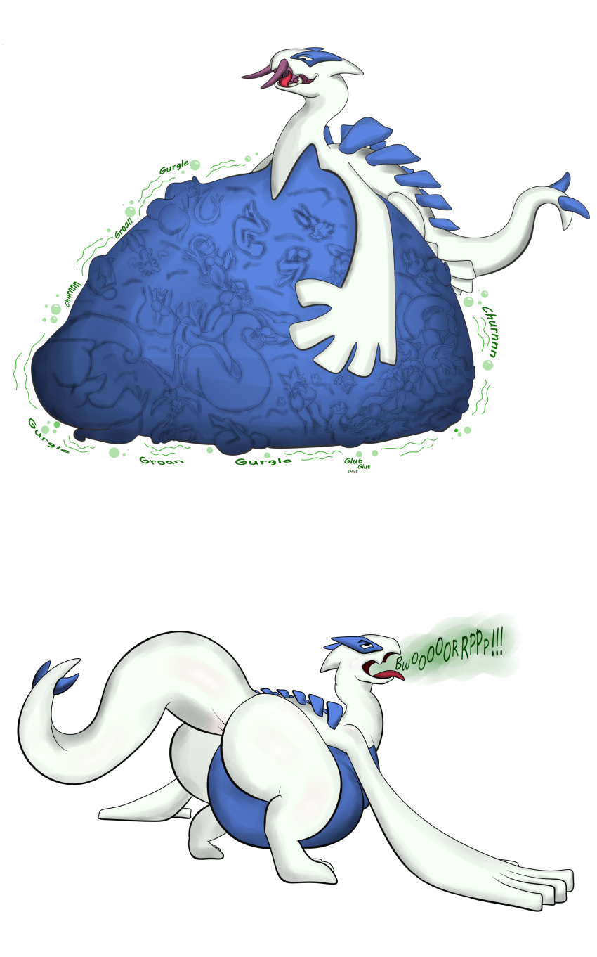 absurd_res ambiguous_gender ambiguous_pred anthro belly big_belly body_outline breast_imprints burping digestion digestion_noises face_imprint female female/ambiguous female_prey generation_2_pokemon group hand_imprint hi_res human human_prey hyper hyper_belly imprint legendary_pokemon lugia mammal mass_vore multiple_prey nintendo oral_vore pokemon pokemon_(species) pokemon_prey tail vore weight_gain zoelovesguts