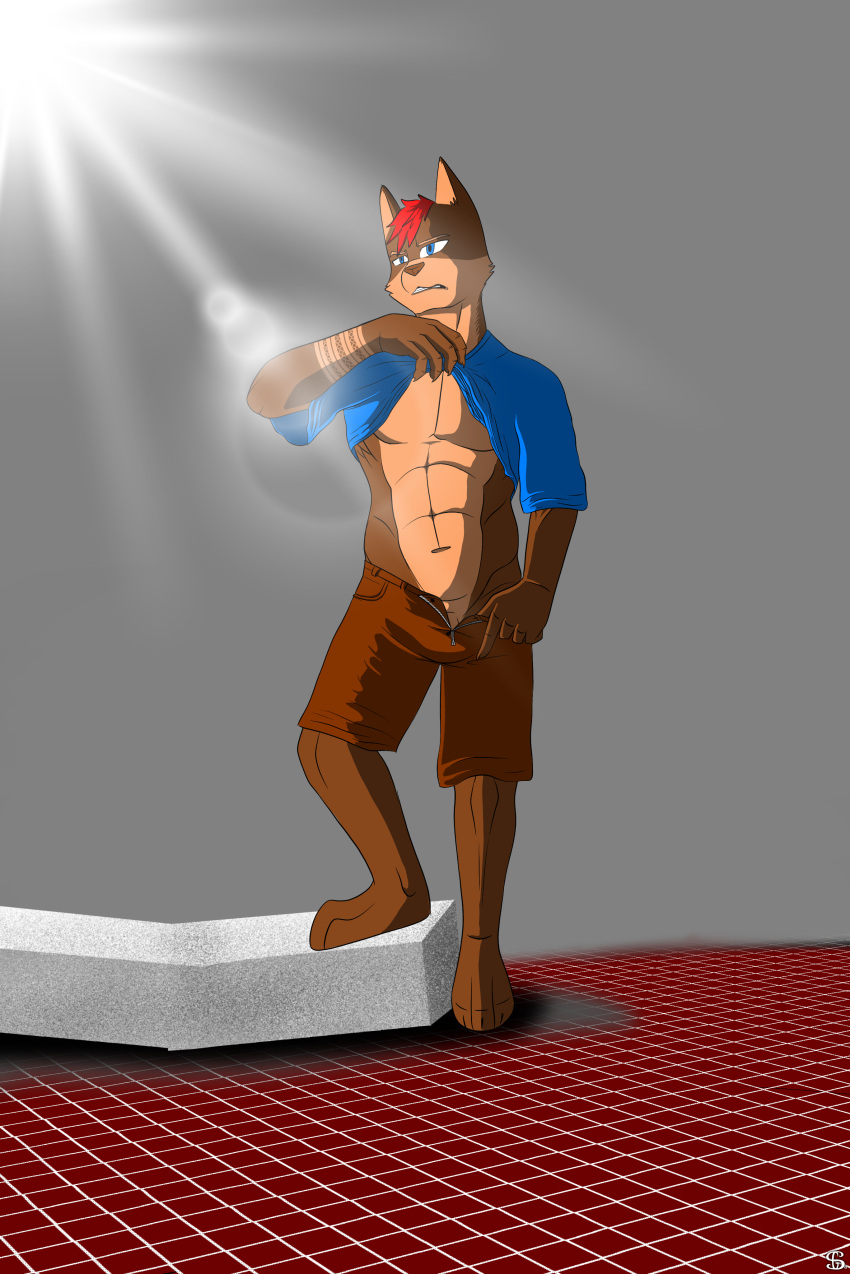 absurd_res anthro hi_res male male/male sergld solo