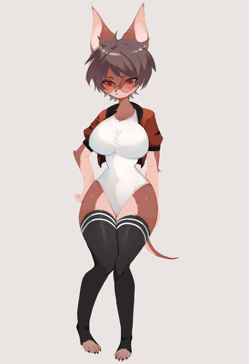 2023 4_toes absurd_res anthro arm_tuft big_breasts black_clothing black_eyelashes black_jacket black_legwear black_nose black_stockings black_topwear breasts canid canine canis cheek_tuft clothed clothed_anthro clothed_female clothing domestic_dog ears_up elbow_tuft eyebrows eyelashes eyewear facial_tuft feet female female_anthro full-length_portrait fur glasses glistening glistening_ears glistening_eyes glistening_hair glistening_thighs hair hi_res jacket legwear leotard looking_at_viewer mammal mei_kemo mila_croix_(nofacelord) monotone_clothing monotone_leotard mouth_closed multicolored_body multicolored_clothing multicolored_fur multicolored_legwear multicolored_stockings multicolored_topwear neck_tuft portrait round_glasses short_hair simple_background solo standing stockings thigh_highs thigh_tuft toeless_legwear toeless_stockings toes topwear tuft two_tone_body two_tone_clothing two_tone_fur two_tone_jacket two_tone_legwear two_tone_stockings two_tone_topwear white_clothing white_legwear white_leotard white_stockings