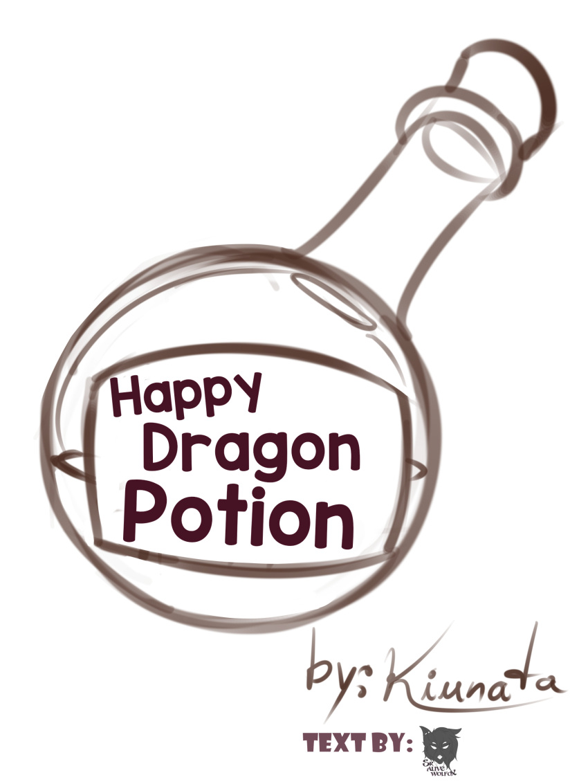 3:4 absurd_res comic cover cover_art cover_page english_text hi_res kiunata liquid potion potion_bottle potion_name sralivewolfox text transformation zero_pictured
