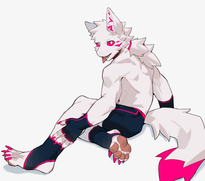 absurd_res hi_res kitai_su male pink_eyes white_body