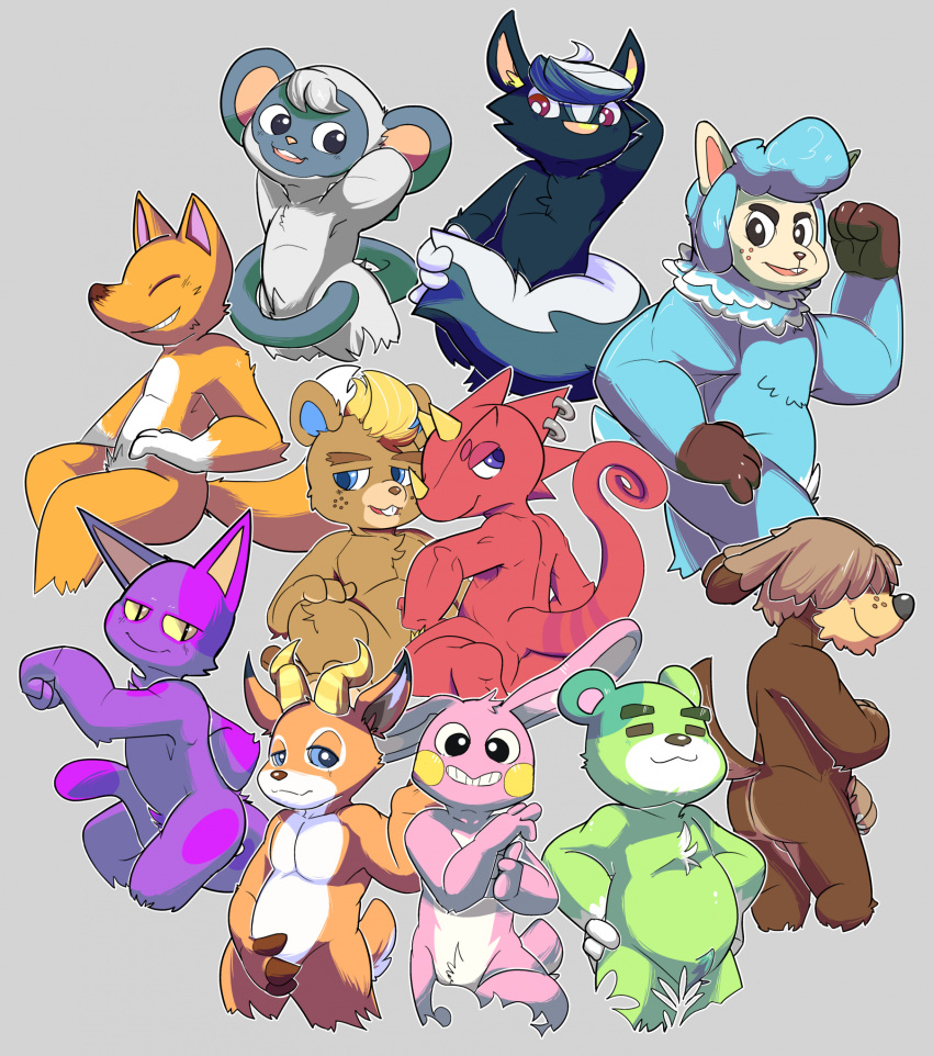 alpaca animal_crossing anthro bear beaver black_body black_fur blue_body blue_fur brown_body brown_fur camelid canid canine canis chameleon deer domestic_cat domestic_dog felid feline felis fox fur green_body green_fur group haplorhine hi_res lagomorph leporid lizard male mammal mephitid monkey mousesix nintendo orange_body orange_fur pink_body pink_fur primate purple_body purple_fur rabbit red_body red_scales reptile rodent scales scalie skunk spots stripes tarsier villager_(animal_crossing) white_body white_fur