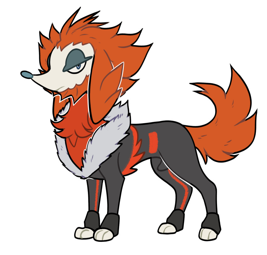 absurd_res after_transformation alternate_species blue_eyes eyeshadow feral fur_trim furfrou generation_6_pokemon hi_res lysandre_(pok&eacute;mon) makeup male nintendo pokemon pokemon_(species) solo suns_(artist) team_flare transformation