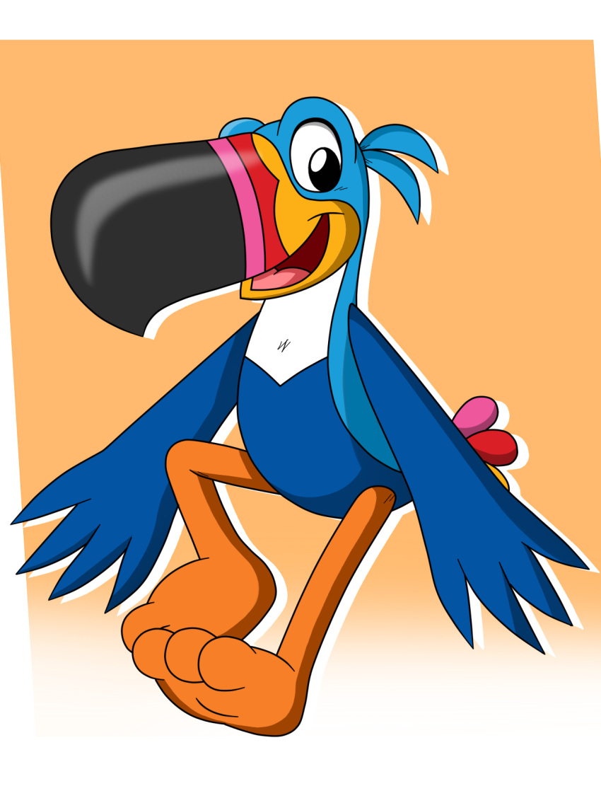2021 avian beak bird froot_loops hi_res kellogg's looking_at_viewer male mascot open_beak open_mouth open_smile smile smiling_at_viewer solo toucan toucan_sam tyrotspacecat
