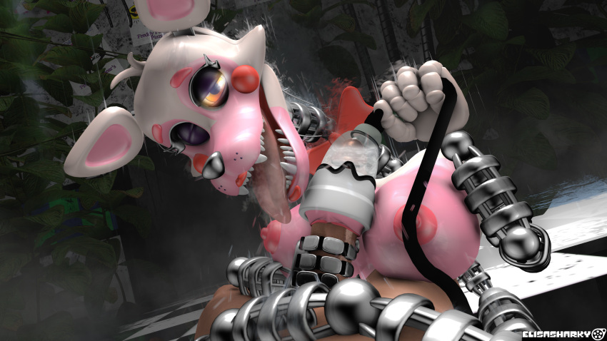16:9 3d_(artwork) 4k absurd_res animatronic anthro bodily_fluids cum cum_in_pussy cum_inside detachable detachable_genitalia detachable_limbs digital_media_(artwork) duo elisasharky_(artist) female first_person_view five_nights_at_freddy's five_nights_at_freddy's_2 genital_fluids genitals glowing glowing_eyes hi_res human machine male male/female mammal mangle_(fnaf) penile penis penis_milking pinned pinned_to_floor questionable_consent robot scottgames soaked source_filmmaker widescreen
