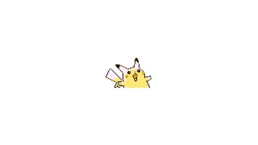 :o cropped_torso highres meme open_mouth pikachu pokemon pokemon_(creature) simple_background solo standing surprised_pikachu_(meme) tahk0 white_background