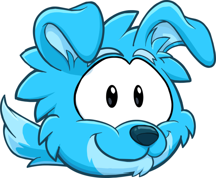 ambiguous_gender club_penguin dog_ears dog_puffle full-length_portrait hi_res looking_at_viewer official_art portrait puffle solo unknown_artist