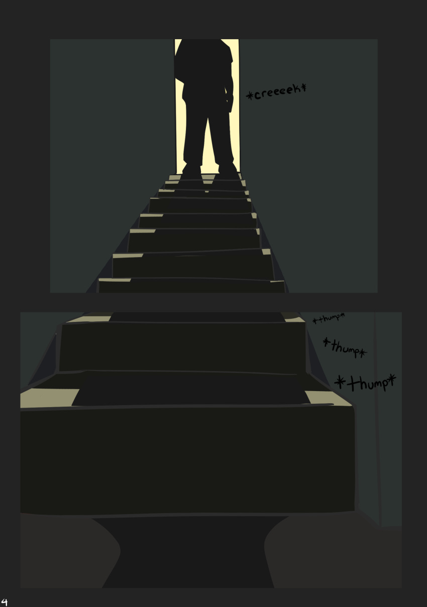 absurd_res hi_res human male mammal readisketti silhouette solo stairs