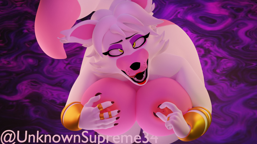 16:9 2023 3d_(artwork) animatronic anthro artist_name big_breasts big_butt blender_(software) blush breasts butt canid canine canis digital_drawing_(artwork) digital_media_(artwork) domestic_dog english_text female female/female five_nights_at_freddy's five_nights_at_freddy's_2 fox foxy_(fnaf) funtime_foxy_(fnaf) funtime_foxy_(fnafsl) fur genitals hair hi_res huge_breasts looking_at_viewer machine mammal mangle_(fnaf) nipples nude open_mouth pussy rexnfelix20 robot scott_cawthon scottgames simple_background sister_location smile solo tail teeth text thick_thighs tongue tongue_out unknown_artist unknownsupreme34 watermark white_background white_body white_fur widescreen wolf yellow_eyes