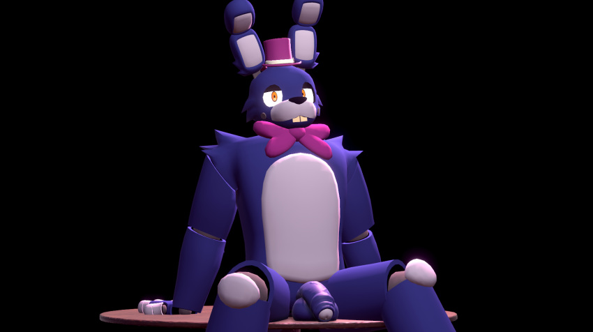 anthro bonnie_(fnaf) fan_character five_nights_at_freddy's genitals hi_res male male/male penis richardbunbon scottgames solo