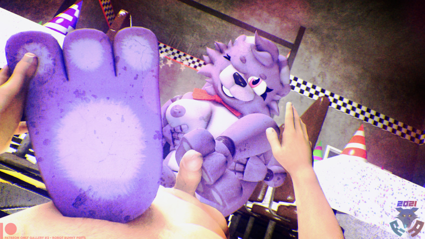 absurd_res five_nights_at_freddy's foot_fetish foot_play footjob hi_res huge_filesize rookieanimator210 scottgames sex