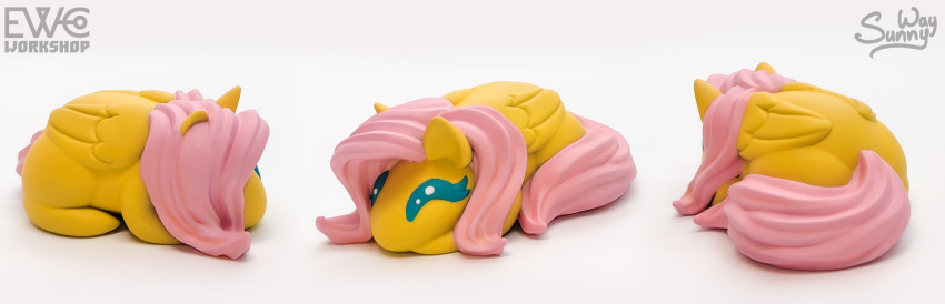 3d_printing buns equid equine ewc_workshop female figurine fluttershy_(mlp) friendship_is_magic hair hair_bun happy hasbro hi_res horse little_buns mammal my_little_pony painting pegasus photo pony real sculpture smile solo statue sunny_way wings