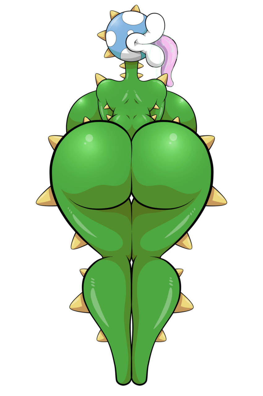 2021 alpha_channel big_breasts big_butt big_tongue bodily_fluids breasts bubble_butt butt butt_focus curvaceous curvy_figure digital_drawing_(artwork) digital_media_(artwork) drooling elemental_creature elemental_humanoid eyeless female female_focus flora_fauna glistening glistening_body green_body green_skin hi_res humanoid lips long_tongue mario_bros markings nintendo piranha_plant plant plant_humanoid rear_view saliva saliva_on_tongue saliva_string shaded simple_background small_waist solo solo_focus spikes spikes_(anatomy) spots spotted_markings thegeckoninja thick_lips thick_thighs tongue tongue_out transparent_background voluptuous