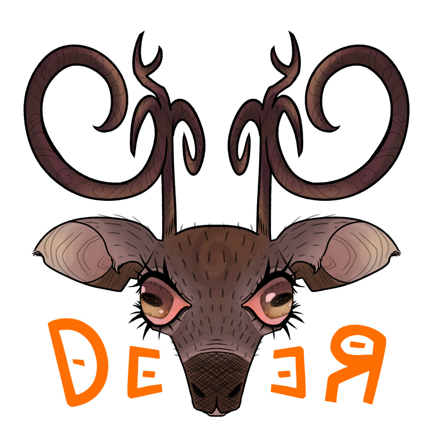 alpha_channel antlers deer eyes feral fluffybardo fur hi_res horn mammal text