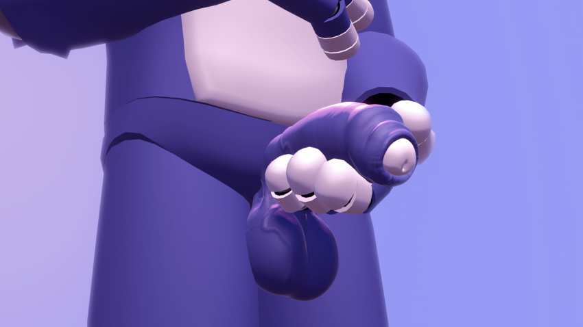 anthro bonnie_(fnaf) close-up fan_character five_nights_at_freddy's genitals hi_res male male/male penis richardbunbon scottgames solo