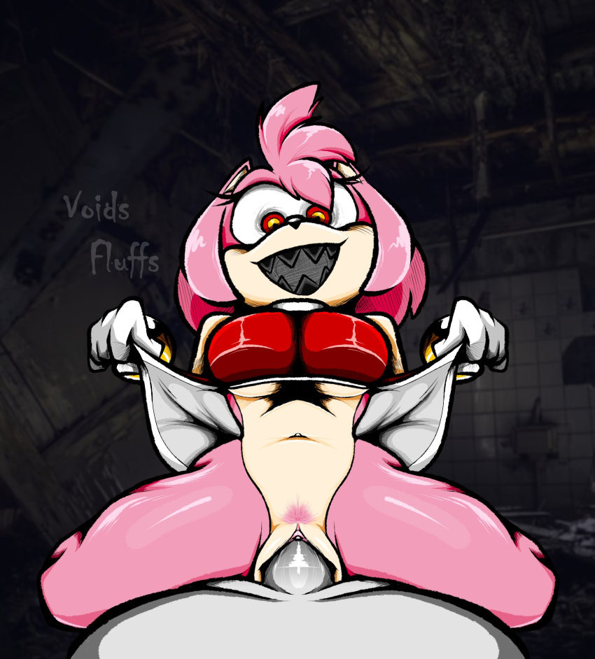 2022 2023 alternate_version_at_source amy_rose anthro anthro_penetrated boo_(sonic) breasts clitoris clothed clothed_sex clothing clothing_lift cowgirl_position dress dress_lift duo eulipotyphlan faceless_character faceless_male female female_focus female_on_top female_penetrated first_person_view from_front_position genitals gloves handwear hedgehog hi_res looking_at_viewer male male/female male_on_bottom male_penetrating male_penetrating_female male_pov mammal navel on_bottom on_top penetrating_pov penetration penile penile_penetration penis penis_in_pussy possession pubes pussy red_clothing red_dress sega sex sharp_teeth signature smile solo_focus sonic_the_hedgehog_(series) teeth under_boob vaginal vaginal_penetration voidsdroids