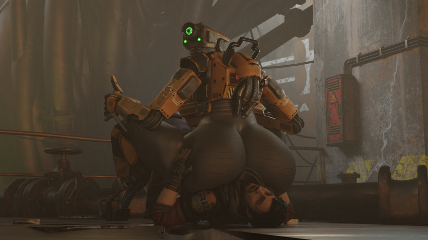 absurd_res big_butt butt butt_grab dominant dominant_male duo girly hand_on_butt hi_res huge_butt human humanoid jack_cooper_(titanfall) machine male male/male mammal metal metallic_body mrvn pyro_enthusiast robot sitting sitting_on_another submissive submissive_male thick_thighs wide_hips