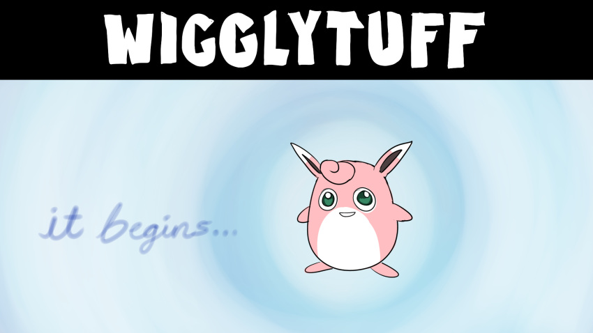 16:9 2020 ambiguous_gender biped colored digital_drawing_(artwork) digital_media_(artwork) ellipsis english_text ergomancy feral fur generation_1_pokemon hair hi_res it_begins looking_at_viewer mammal nintendo open_mouth pink_body pokemon pokemon_(species) shaded simple_background smile solo species_name standing text white_text widescreen wigglytuff