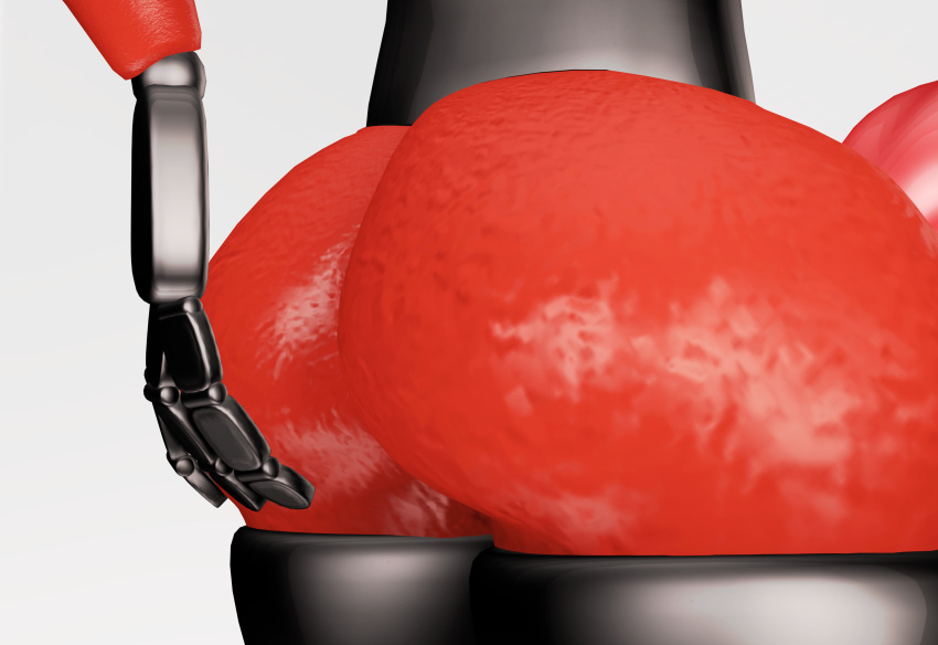absurd_res anthro bubble_butt butt butt_focus canid canine close-up five_nights_at_freddy's fox foxy_(fnaf) hi_res male mammal scottgames skelefoxdesign solo