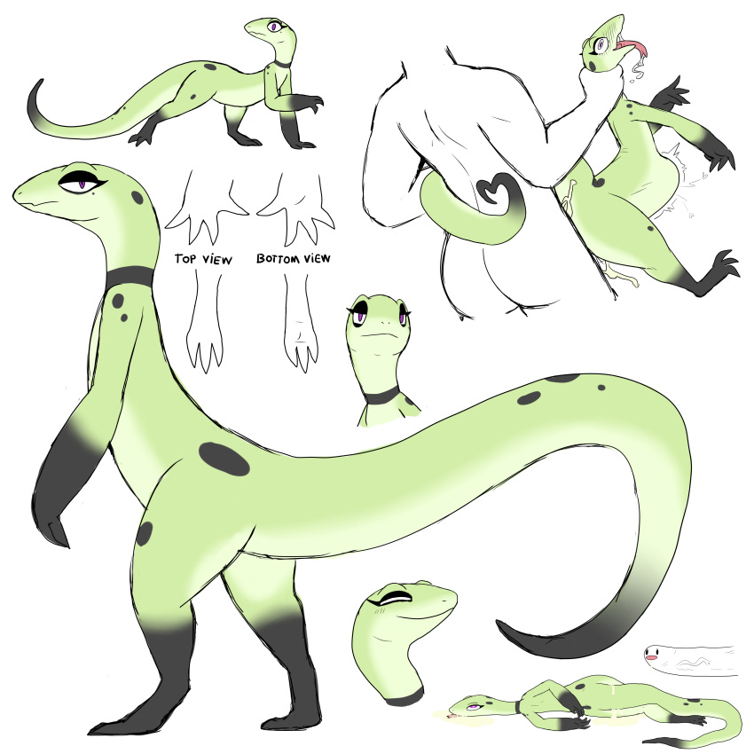 absurd_res anthro anthro_penetrated biperadis duo faceless_character faceless_human faceless_male female hi_res human human_on_anthro human_penetrating human_penetrating_anthro interspecies lizard looking_at_viewer looking_pleasured male male/female mammal model_sheet neck_grab penetration reptile ridiculous_fit rough_sex scalie sex tail_wrapped_around_body tongue tongue_out