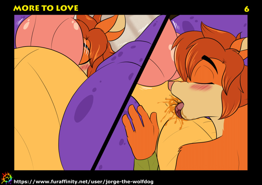 activision anal anthro blush digital_media_(artwork) dragon duo elora eyes_closed faun_(spyro) female feral genitals hair jorge-the-wolfdog licking male male/female male_on_bottom mammal on_bottom open_mouth oral overweight overweight_male penis rimming sex spread_legs spreading spyro_reignited_trilogy spyro_the_dragon tongue tongue_out