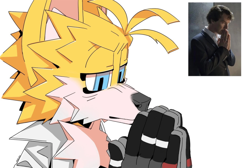 anthro aseysh canid canine fox male mammal miles_prower sega sherlock_holmes solo sonic_the_hedgehog_(series)