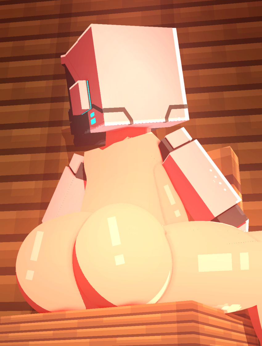 3d_(artwork) big_breasts big_butt breasts butt butt_focus coresvoid curvaceous curvy_body curvy_female curvy_figure cybernetics cyborg digital_media_(artwork) female figurine furniture genitals haydee haydee_(game) hi_res humanoid looking_at_viewer machine microsoft mine-imator minecraft mojang nipples not_furry nude pussy robot shadow simple_background smooth_skin solo thick_thighs voluptuous wall_(structure) wide_hips wood wood_wall xbox_game_studios
