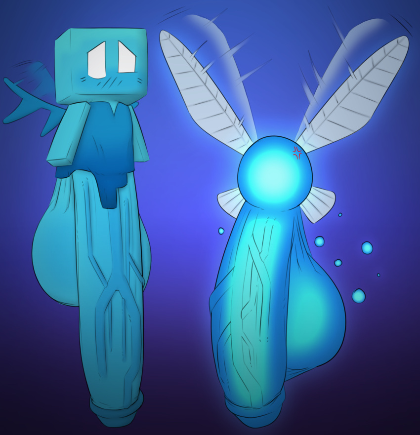 allay balls big_balls big_penis blue_body blush chunknudies clothing digital_media_(artwork) duo fairy genitals hi_res huge_balls huge_penis humanoid_genitalia hyper hyper_balls hyper_genitalia hyper_penis insect_wings male microsoft minecraft mojang navi nintendo not_furry ocarina_of_time penis simple_background small_but_hung sphere_creature the_legend_of_zelda vein veiny_penis wings xbox_game_studios