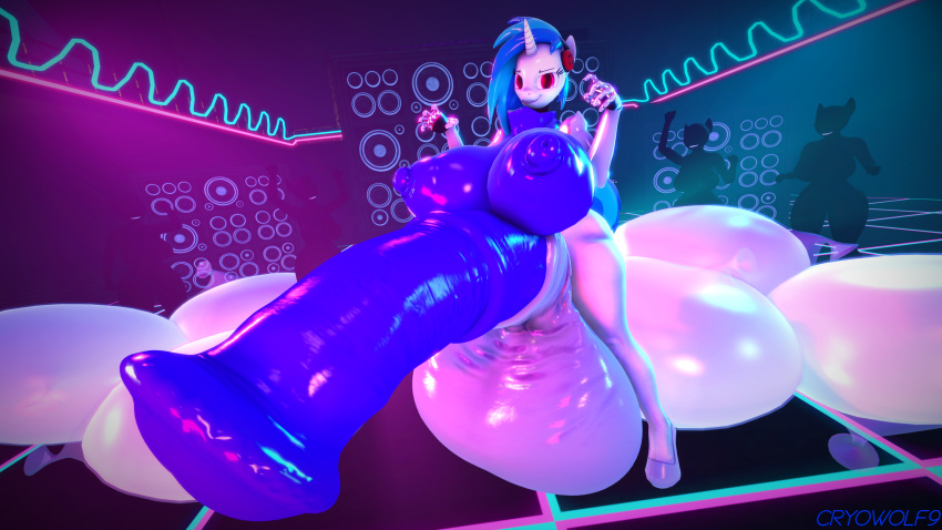 3d_(artwork) animal_genitalia animal_penis anthro anthrofied areola balls big_balls big_breasts big_penis blue_penis bodily_fluids breasts cock_vore condom crossgender cryowolf9 cum cybernetics cyborg digital_media_(artwork) equid equine equine_genitalia equine_penis filled_condom friendship_is_magic ftg_crossgender fti_crossgender genital_fluids genitals gynomorph hasbro headphones hi_res horn huge_balls huge_penis hyper hyper_balls hyper_genitalia hyper_penis intersex machine mammal my_little_pony nipples penile penis red_eyes sexual_barrier_device source_filmmaker unicorn vinyl_scratch_(mlp) vore