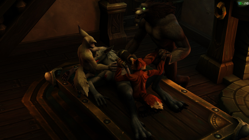 2023 3_toes 3d_(artwork) 4_fingers 4_toes alcohol anthro anthro_on_anthro anthro_penetrated anthro_penetrating anthro_penetrating_anthro areola beverage black_nose black_pawpads blender_(software) blizzard_entertainment bordo breast_grab breasts canid claws deelas_(toxik_enzis) digital_media_(artwork) drinking ear_piercing ear_ring erection exhibitionism fangs feet fellatio female female_penetrated finger_claws fingers foursome fur furniture grey_body grey_fur group group_sex hair hand_holding hand_on_breast hand_on_head hi_res high-angle_view hindpaw humanoid_hands inside interlocked_fingers kneeling kneeling_on_table lexi_joyhart looking_pleasured lying lying_on_table male male/female male/male male_penetrating male_penetrating_female mammal nipples nude on_back on_table open_mouth open_smile oral oral_penetration orange_body orange_fur pawpads paws penetration penile penile_penetration penis_in_mouth perro_(perromalo) piercing public public_nudity public_sex ring_piercing sex smile standing table tankard tavern teeth toe_claws toes toxik_enzis vulpera warcraft were werecanid white_body white_fur white_hair worgen