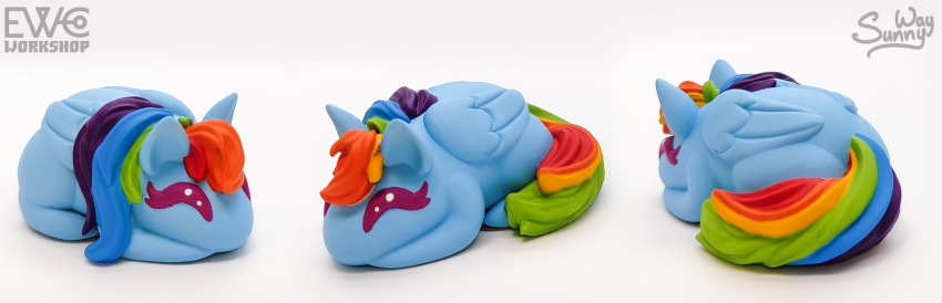 3d_printing buns equid equine ewc_workshop female figurine friendship_is_magic hair hair_bun happy hasbro hi_res horse little_buns mammal my_little_pony painting pegasus photo pony rainbow_dash_(mlp) real sculpture smile solo statue sunny_way wings