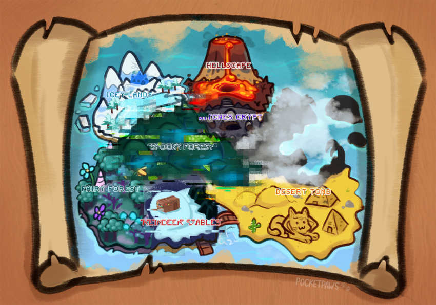 cactus castle cave desert egyptian english_text flower fog forest hi_res iceberg island lake lava map mountain paper plant pocketpaws pyramid rock sand sea silhouette snow stable text tree volcano water zero_pictured